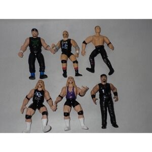 Lot Jakks Pacific Wrestling Figures Triple H, Road Dog Jesse James, Al Snow MORE